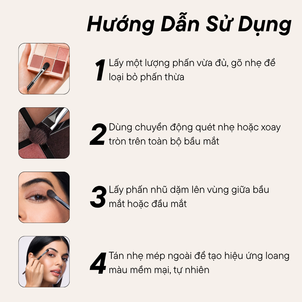  Cọ Tán Mắt BH Cosmetics Eyeshadow Brush BH217